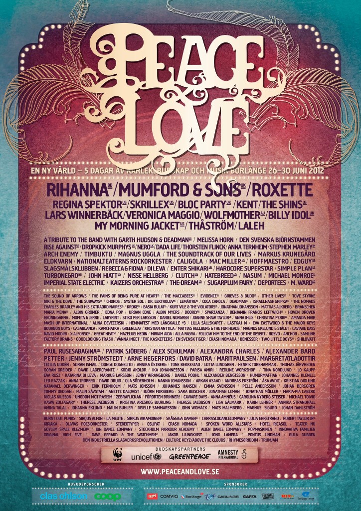 Peace & Love 2012